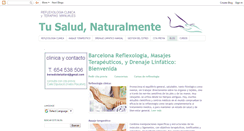 Desktop Screenshot of barcelonareflexologia.com
