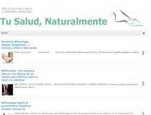 Tablet Screenshot of barcelonareflexologia.com